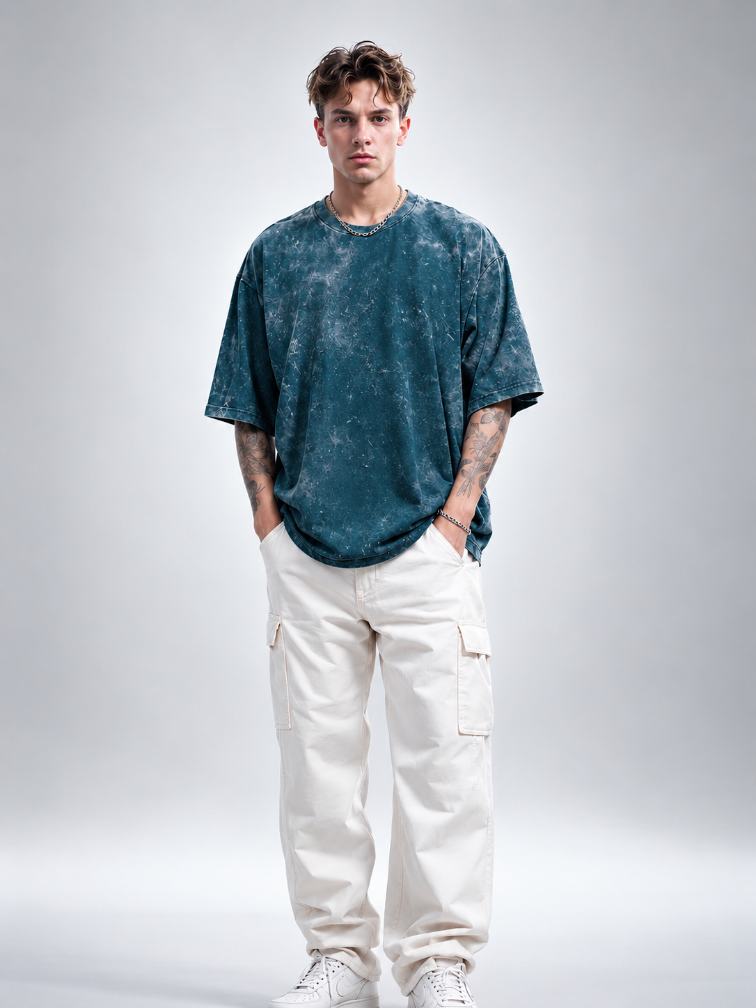 PREDATOR Men’s Retro Wash Oversized Fit T-Shirt
